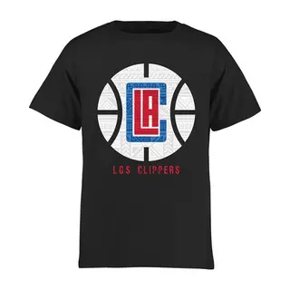 Los Angeles Clippers Men's Black Noches Enebea T-Shirt -