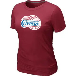 Los Angeles Clippers Women's Red Big & Tall Primary Logo T-Shirt -